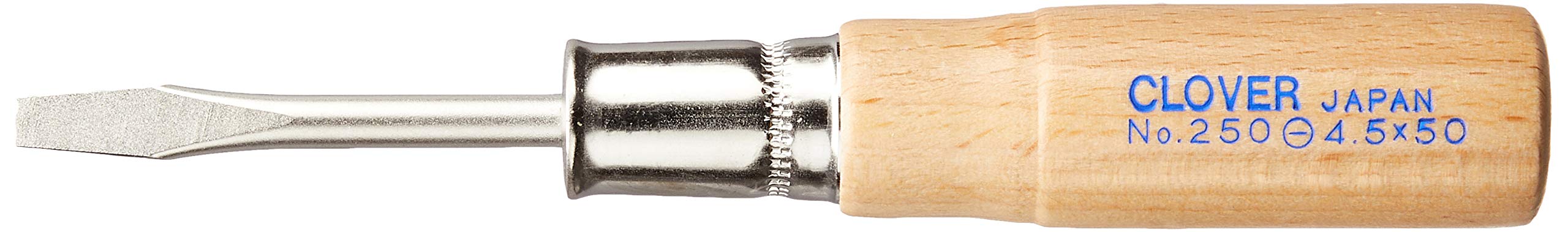 Anex Screwdriver With Wooden Handle 4.5X50 Tool No.250-Kiichin - The #1 Place for Japanese Goods in Your Hand!