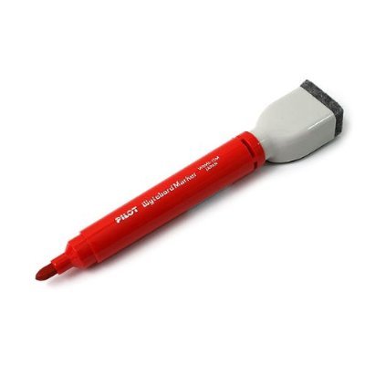Pilot Medium Red Board Marker with Built-in Eraser WBME15MR-Kiichin - The #1 Place for Japanese Goods in Your Hand!