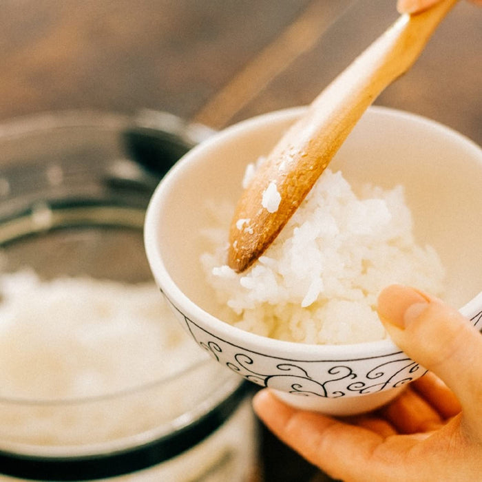 Hario Glass Rice Cooker for Microwave 1-2 Cups Black Made in Japan Gift