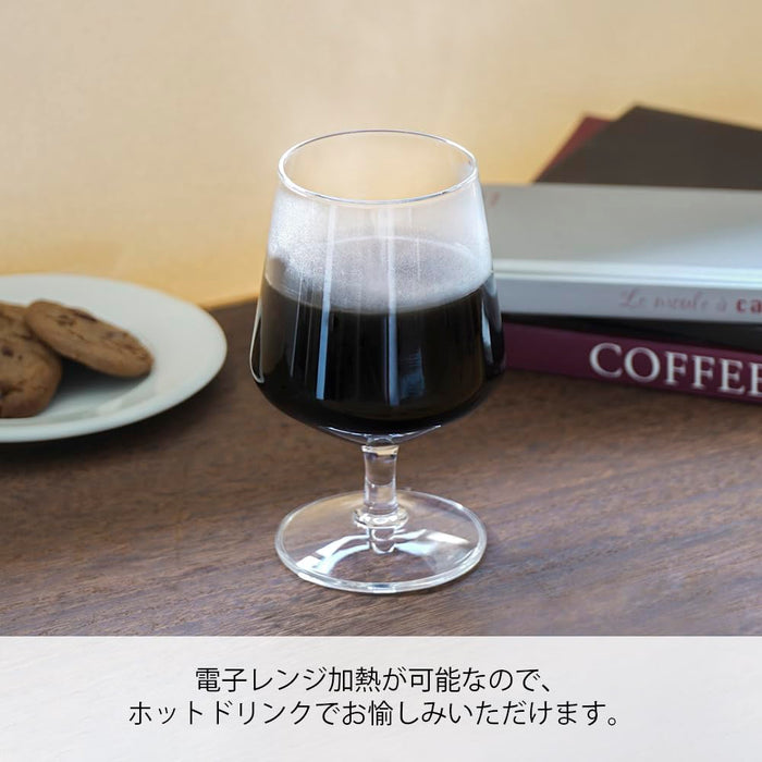 Hario Heat-Resistant Beer Goblet Set of 2 360ml Microwave Dishwasher Safe-Kiichin - The #1 Place for Japanese Goods in Your Hand!