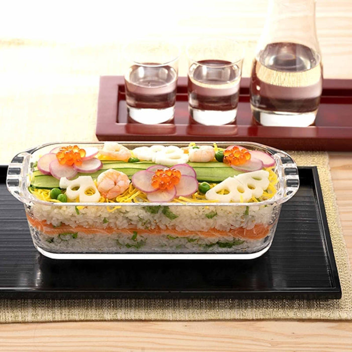 Hario Heat-Resistant Glass Gratin Dish 850ml Pound Cake Mold Japan Made-Kiichin - The #1 Place for Japanese Goods in Your Hand!
