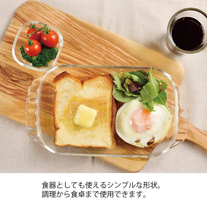 Hario Heat Resistant Glass Toaster Plates Set of 3 Made in Japan HTZ-2808-Kiichin - The #1 Place for Japanese Goods in Your Hand!