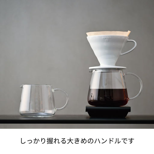 Hario V60 Barista Server 600ml Clear 1-5 Cups Microwave Safe Japan Made-Kiichin - The #1 Place for Japanese Goods in Your Hand!