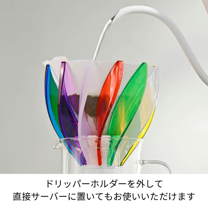 Hario V60 Suiren 02 Coffee Dripper Rainbow Colorful 1-4 Cups-Kiichin - The #1 Place for Japanese Goods in Your Hand!