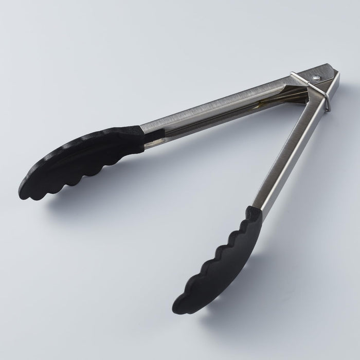 Kai Kitchen Silicone Cooking Tongs 24cm with Stopper Dishwasher Safe