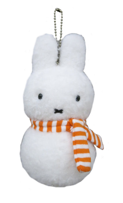 Sekiguchi Miffy Snowman Keychain Plush Toy-Kiichin - The #1 Place for Japanese Goods in Your Hand!