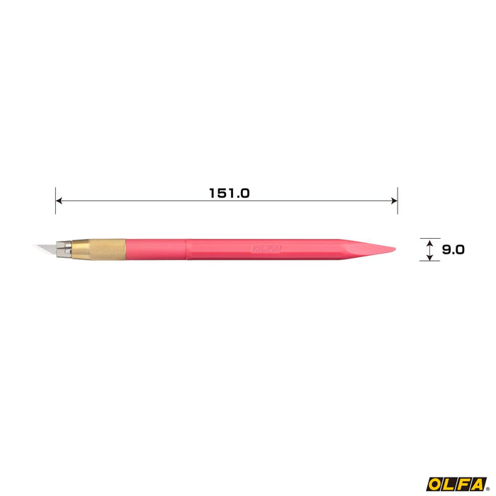 Olfa Designer Craft Knife Pink 216Bsp - High Precision Olfa Cutter-Kiichin - The #1 Place for Japanese Goods in Your Hand!