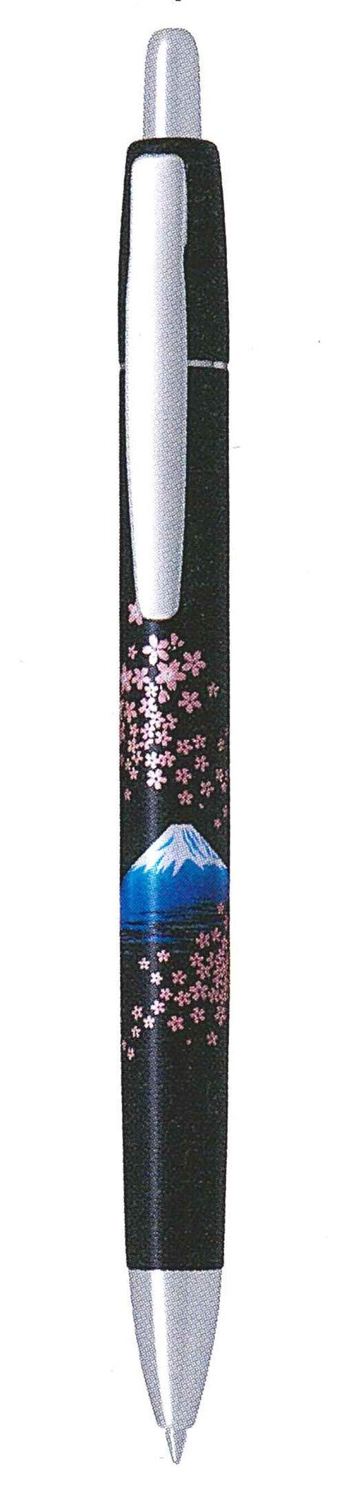 Pilot Miya Emaki BM-2SR Ballpoint Pen with Fuji and Cherry Blossoms Design-Kiichin - The #1 Place for Japanese Goods in Your Hand!