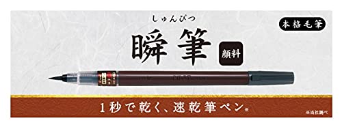 Pilot Medium Point Quick Dry Black Brush Pen Authentic Pigment - Svsg80Fdmb-Kiichin - The #1 Place for Japanese Goods in Your Hand!