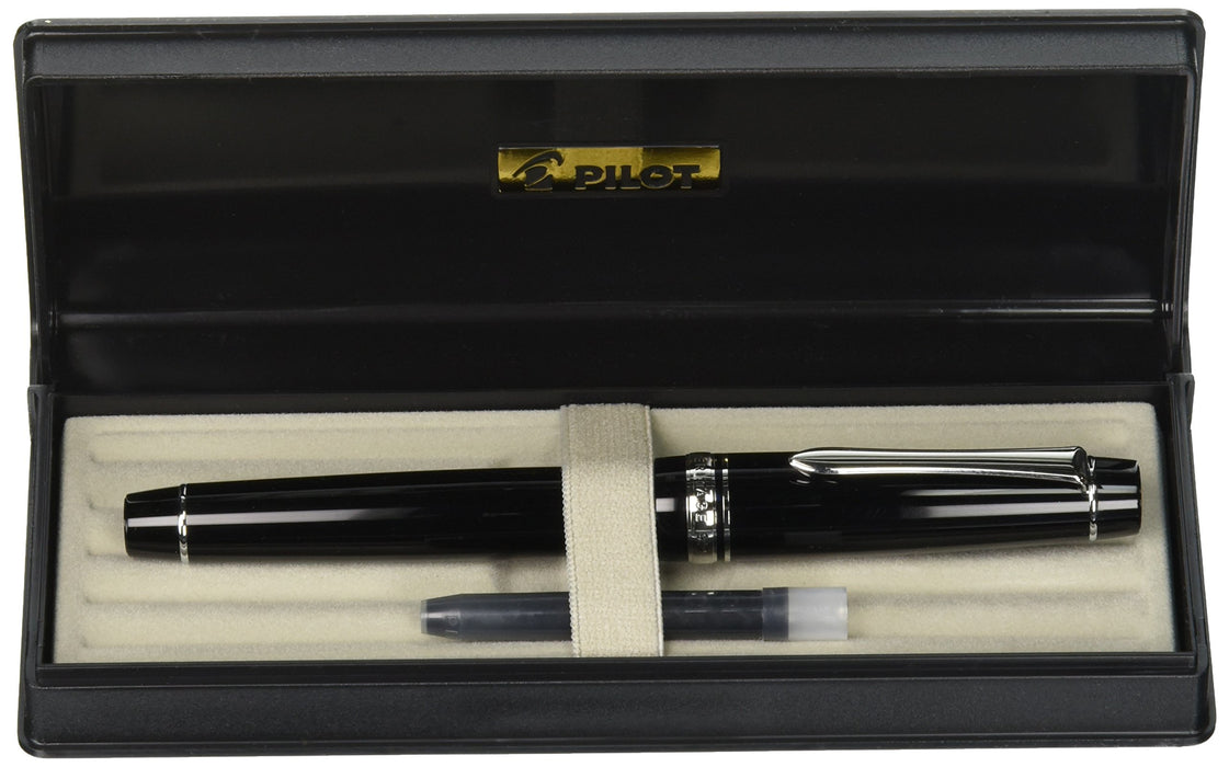 Pilot Custom Heritage 912 Fountain Pen Extra Bold Black FKVH-2MR-B-BB-Kiichin - The #1 Place for Japanese Goods in Your Hand!