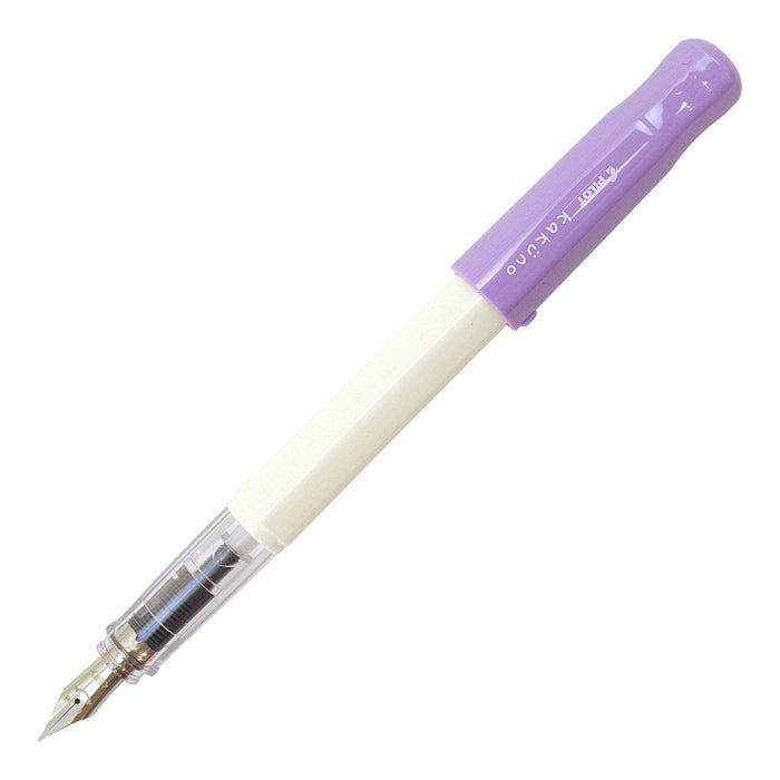 Pilot Kakuno Ef Soft Violet Fountain Pen - High-Quality Writing by Pilot-Kiichin - The #1 Place for Japanese Goods in Your Hand!