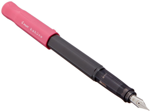 Pilot Kakuno M Pink Fountain Pen - High-Quality and Durable Writing Instrument-Kiichin - The #1 Place for Japanese Goods in Your Hand!