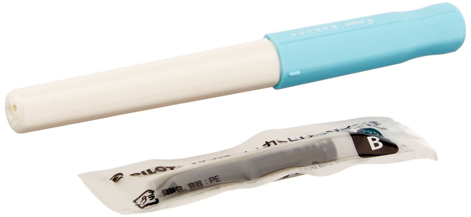 Pilot Kakuno M Soft Blue Fountain Pen - FKA1SRS- High-Quality Writing Tool-Kiichin - The #1 Place for Japanese Goods in Your Hand!