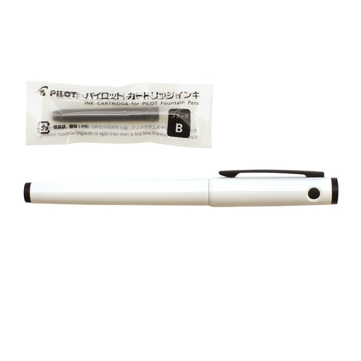 Pilot M Medium Point Fountain Pen Lite Active White Flt2Srawm Model-Kiichin - The #1 Place for Japanese Goods in Your Hand!