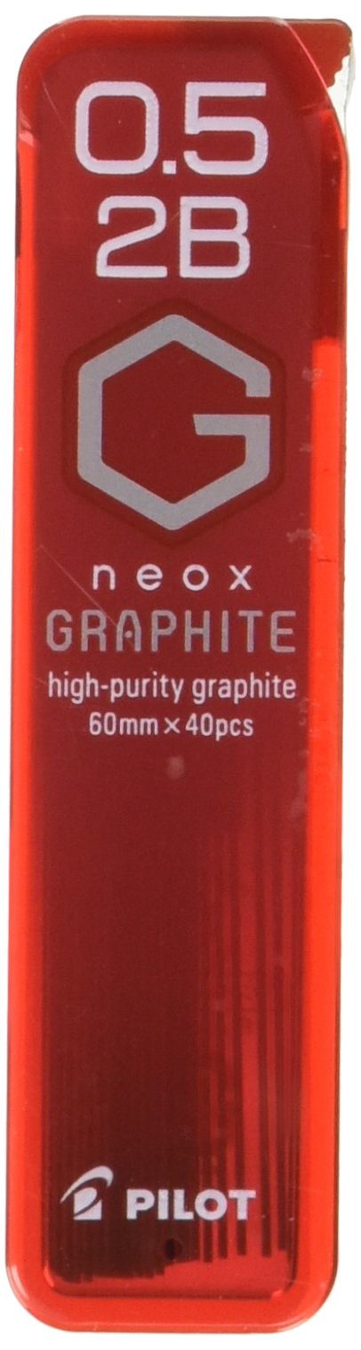 Pilot Neox Graphite 2B 0.5mm Mechanical Pencil Lead Pack of 40 Leads-Kiichin - The #1 Place for Japanese Goods in Your Hand!