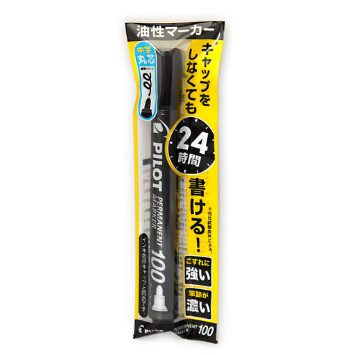 Pilot Medium Point Black Permanent Marker Round Core Pmpm10Fb-Kiichin - The #1 Place for Japanese Goods in Your Hand!