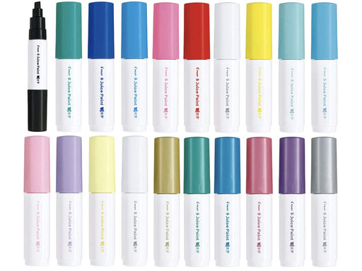 Pilot Metallic Color Set Water-Based Pigment Juice Paint Marker Bold Flat Core 6 Colors-Kiichin - The #1 Place for Japanese Goods in Your Hand!