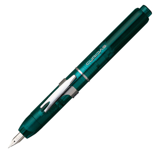 Platinum Fountain Pen Curidas Urban Green Extra Fine PKN-7000#43-1 Model-Kiichin - The #1 Place for Japanese Goods in Your Hand!