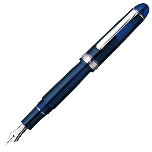 Platinum Fountain Pen 3776 Century - Chartres Blue Rhodium Finish Extra Fine Point-Kiichin - The #1 Place for Japanese Goods in Your Hand!