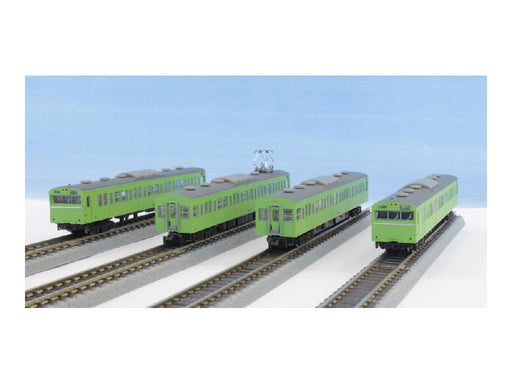 Rokuhan Z Gauge 4-Car Basic Set - JNR 103 Series Uguisu Yamanote Line-Kiichin - The #1 Place for Japanese Goods in Your Hand!