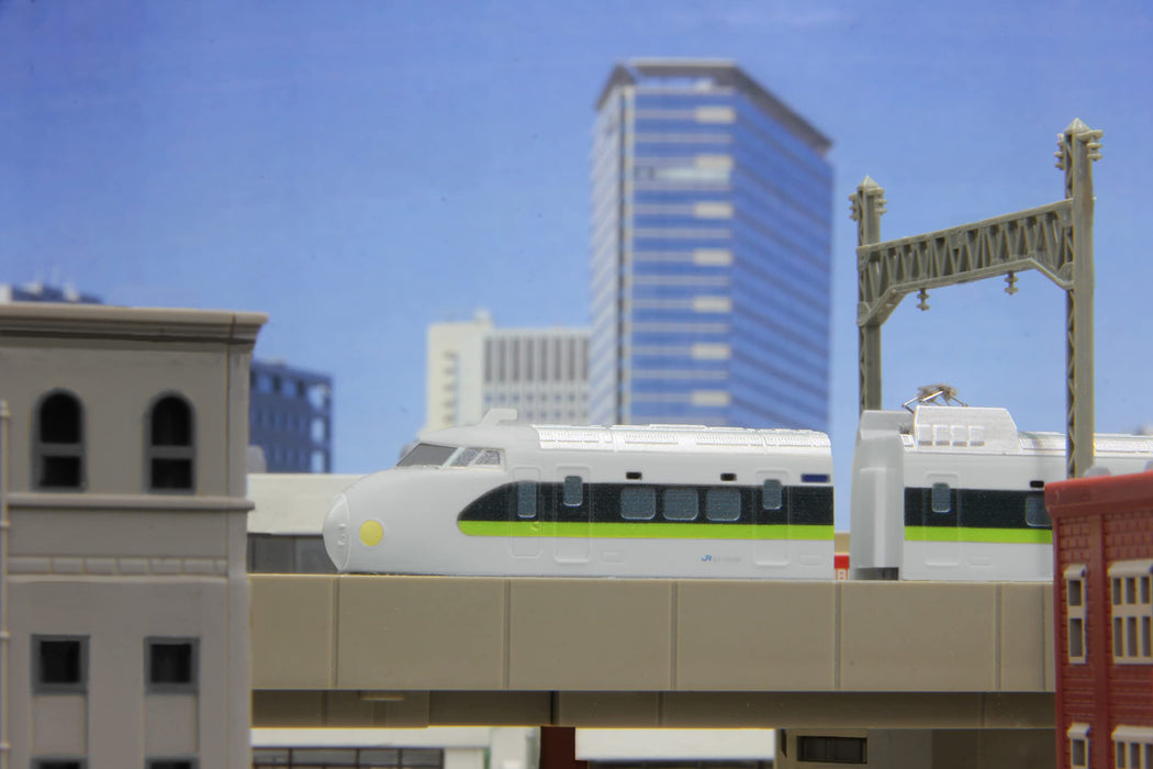 Rokuhan Z Shorty 0 Series Shinkansen in Fresh Green Z Gauge Model Train-Kiichin - The #1 Place for Japanese Goods in Your Hand!