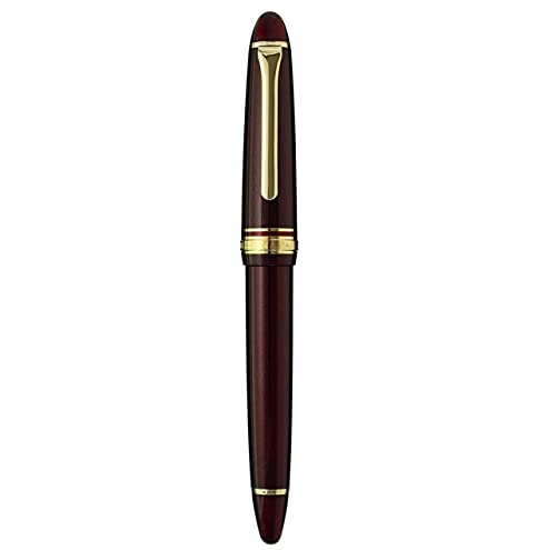 Sailor Fountain Pen Shining Red with Light Gold Trim Extra Fine Nib 11-1038-130-Kiichin - The #1 Place for Japanese Goods in Your Hand!