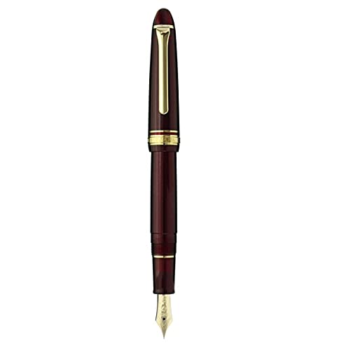 Sailor Fountain Pen Shining Red with Light Gold Trim Extra Fine Nib 11-1038-130-Kiichin - The #1 Place for Japanese Goods in Your Hand!