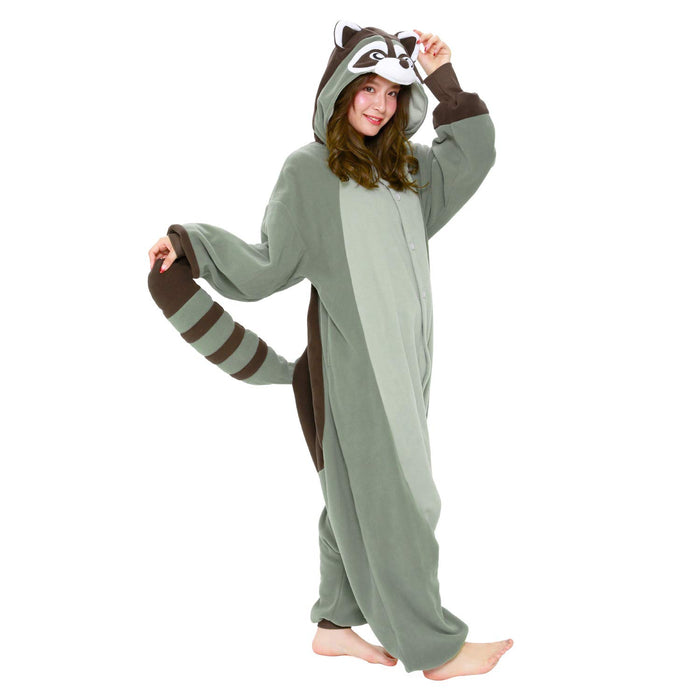 Southwark Fleece Raccoon Kigurumi by Sazac-Kiichin - The #1 Place for Japanese Goods in Your Hand!