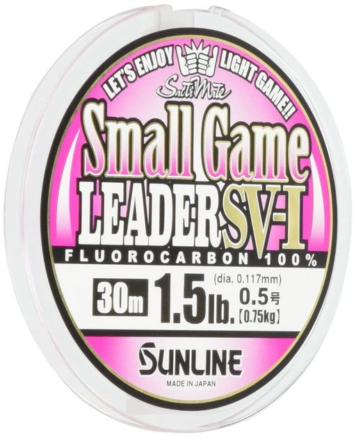 Sunline Leader Saltymate Small Game 30M Fluorocarbon 1.5Lb Magical Pink-Kiichin - The #1 Place for Japanese Goods in Your Hand!