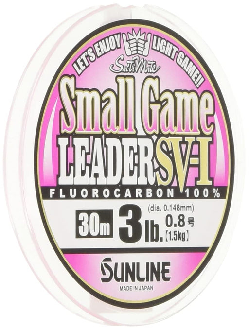 Sunline Saltymate Small Game Fluorocarbon Leader 30M 3Lb Magical Pink-Kiichin - The #1 Place for Japanese Goods in Your Hand!