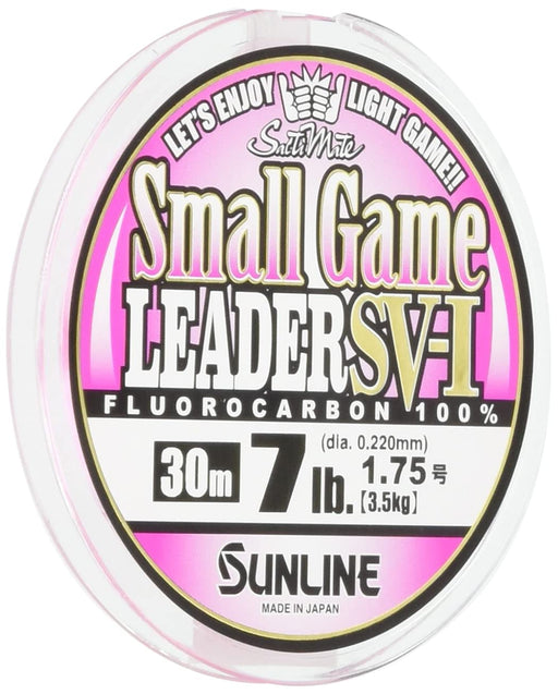 Sunline Saltymate Small Game Fluorocarbon Leader 30M 7Lb Magical Pink-Kiichin - The #1 Place for Japanese Goods in Your Hand!