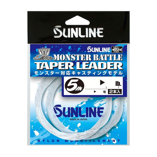 Sunline Saltymate Monster Battle Tapered Leader 5M 100Lb to 60Lb 30 to 14-Kiichin - The #1 Place for Japanese Goods in Your Hand!
