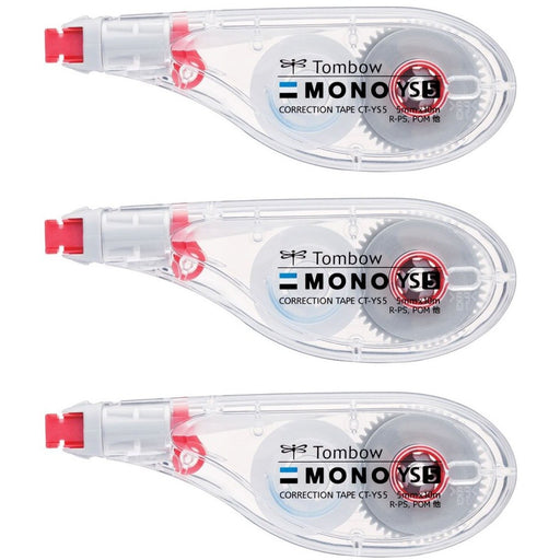 Tombow Mono YS Correction Tape 5mm Pack of 3 Pieces-Kiichin - The #1 Place for Japanese Goods in Your Hand!