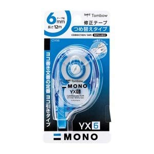 Tombow Mono YX 6mm Refillable Correction Tape Set of 5-Kiichin - The #1 Place for Japanese Goods in Your Hand!