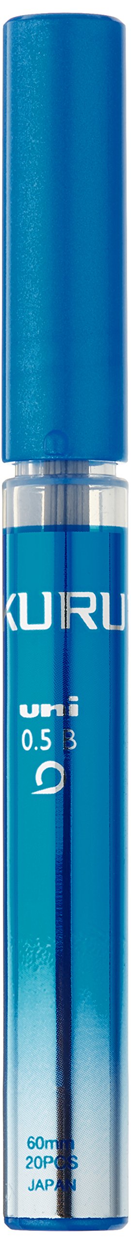 Mitsubishi Pencil Uni Kuru Toga 0.5mm 2B Mechanical Pencil Lead Blue Case-Kiichin - The #1 Place for Japanese Goods in Your Hand!