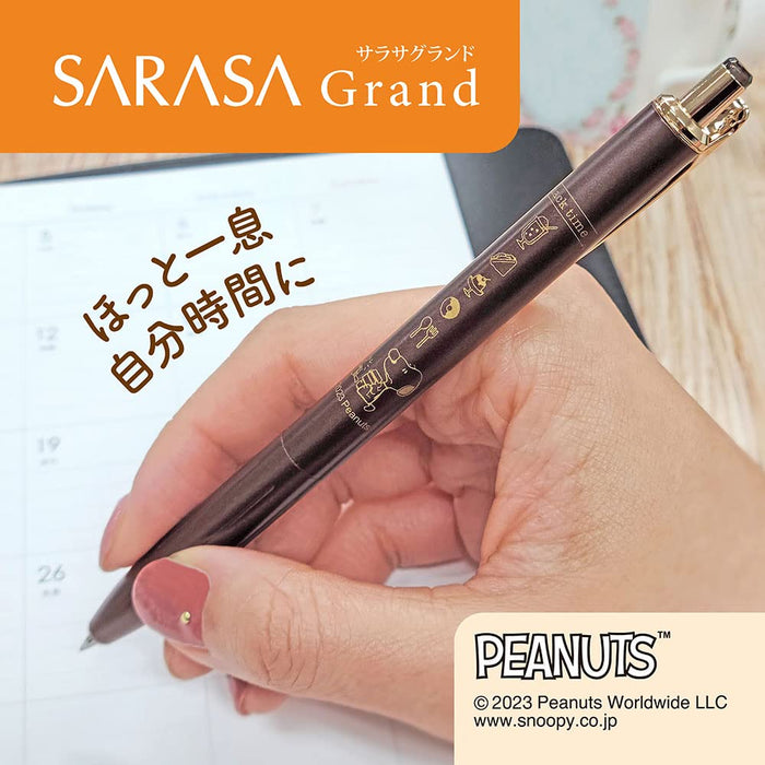 Zebra Sarasa Grand 0.5mm Gel Ballpoint Pen - Vintage Snoopy Green Black-Kiichin - The #1 Place for Japanese Goods in Your Hand!