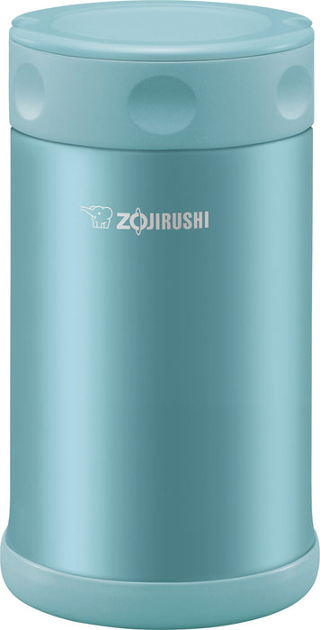 Zojirushi Aqua Blue 25 Oz Stainless Steel Food Jar 0.75L Capacity-Kiichin - The #1 Place for Japanese Goods in Your Hand!