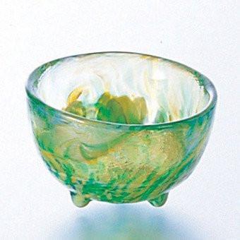 Aderia Japan Tsugaru Vidro 50Ml Green Hand-Blown Sake Glass-Kiichin - The #1 Place for Japanese Goods in Your Hand!
