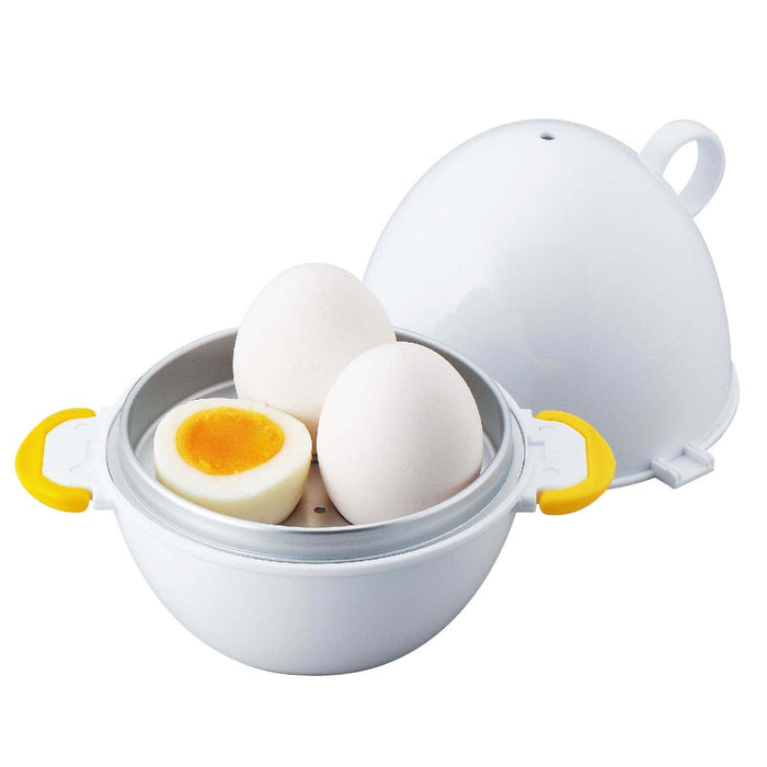 Akebono Japan Microwave Egg Boiler (3 Eggs) - Default Title-Kiichin - The #1 Place for Japanese Goods in Your Hand!