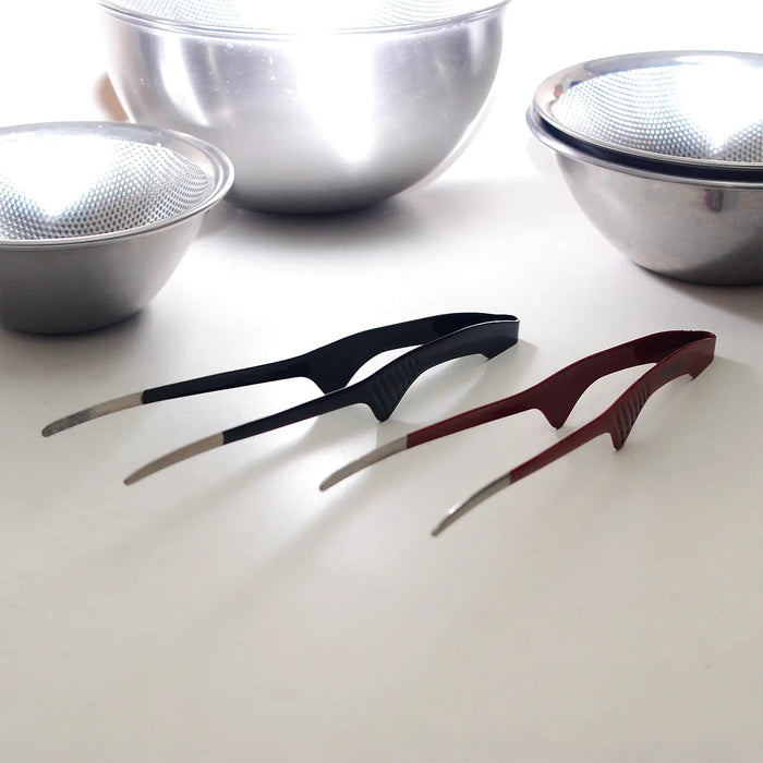 Ebm Stainless Steel Clever Chopstick Tongs - Black, the Ultimate Kitchen Tool-Kiichin - The #1 Place for Japanese Goods in Your Hand!