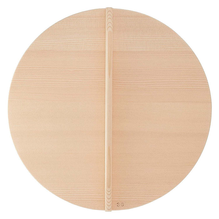 24cm EBm Wooden Lid - Enhance Your Kitchen with Quality and Style-Kiichin - The #1 Place for Japanese Goods in Your Hand!