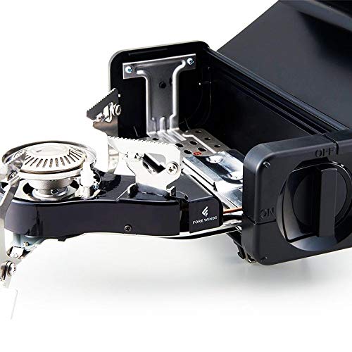 Iwatani Japan Portable Camp Stove - Black Compact and Convenient-Kiichin - The #1 Place for Japanese Goods in Your Hand!