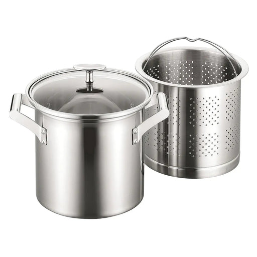 Fujinos Elec Master Pro Aluminum Clad 3-Layer Steel Pasta Pot-Kiichin - The #1 Place for Japanese Goods in Your Hand!