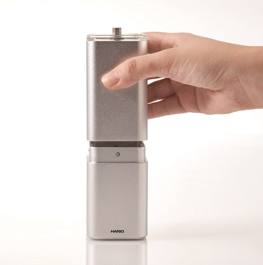 Hario Prism Silver Coffee Mill MSA-2-SV | Made in Japan-Kiichin - The #1 Place for Japanese Goods in Your Hand!