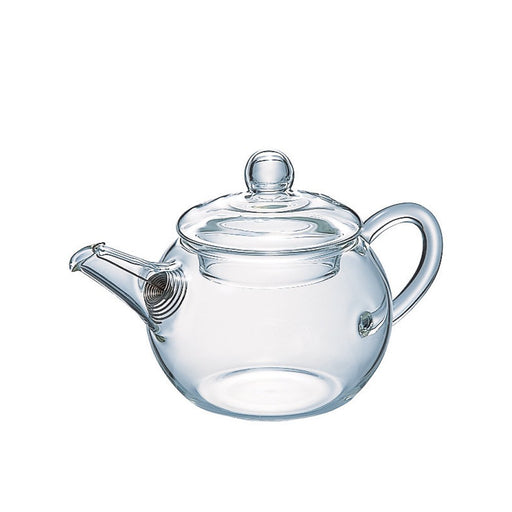 Hario Teapot Round 180ml QSM-1 Heat Resistant Glass-Kiichin - The #1 Place for Japanese Goods in Your Hand!