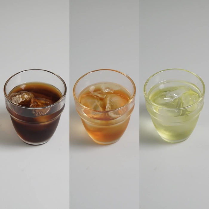 Hario Heat Resistant Stack Glass 2x260ml HSG-1624 Japan-Kiichin - The #1 Place for Japanese Goods in Your Hand!