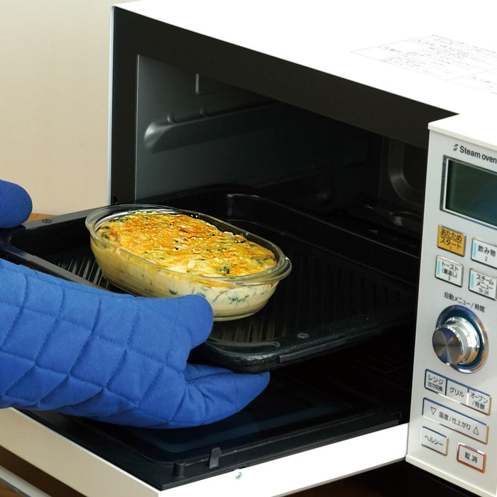 Hario HGZO-1812 Heat-Resistant Glass Gratin Dish Set of 2 Japan-Kiichin - The #1 Place for Japanese Goods in Your Hand!