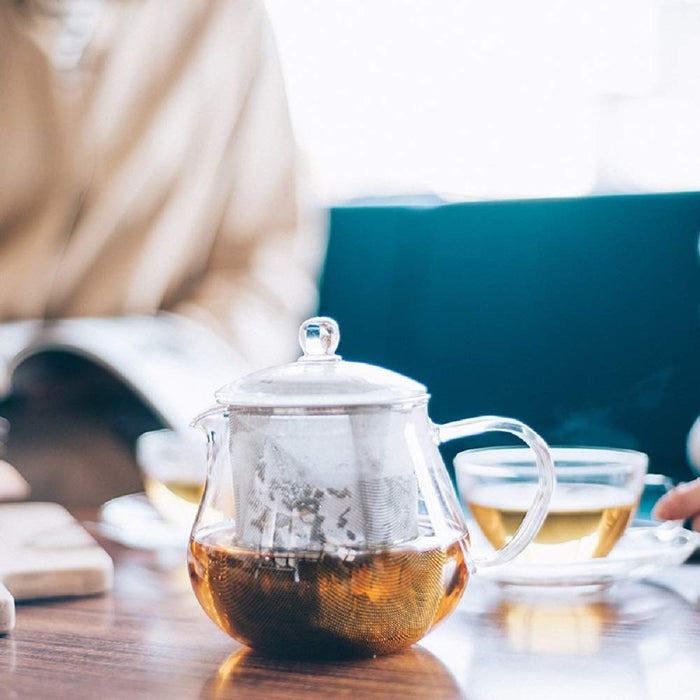 Hario Japan Clear Leaf Teapot 700Ml Chc-70T-Kiichin - The #1 Place for Japanese Goods in Your Hand!