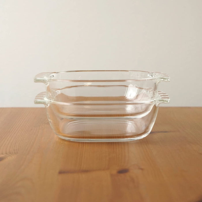 Hario Japan Heat Resistant Glass Toaster Dish Set of 6 - 400ml Capacity-Kiichin - The #1 Place for Japanese Goods in Your Hand!