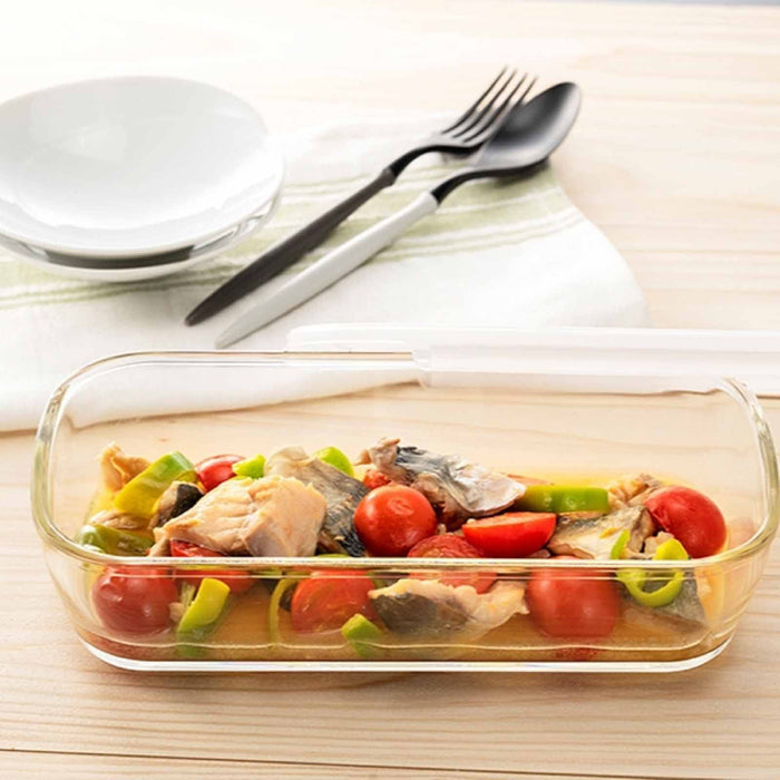 Hario Japan KSTL-90-TW Heat-Resistant Glass Storage Container 900ml-Kiichin - The #1 Place for Japanese Goods in Your Hand!
